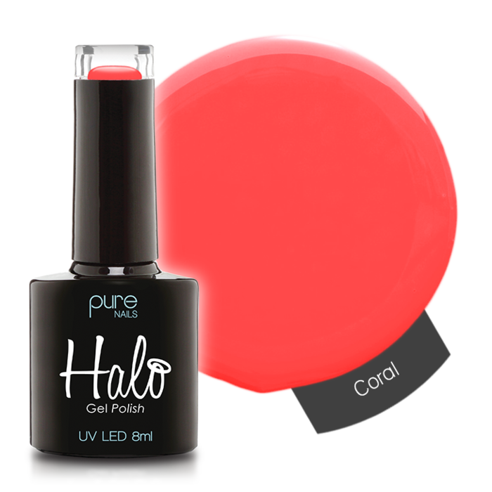 Halo Gel Polish 8ml Coral