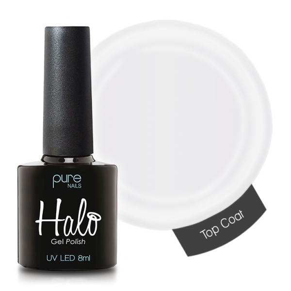 Halo Gel Polish 8ml Top Coat (Non Wipe)