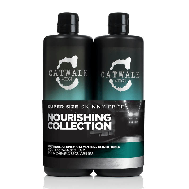 Tigi Oatmeal & Honey Nourish Shampoo and Conditioner 2x750ml
