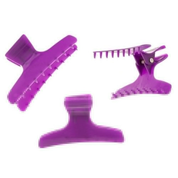 BUTTERFLY CLAMPS LARGE PURPLE