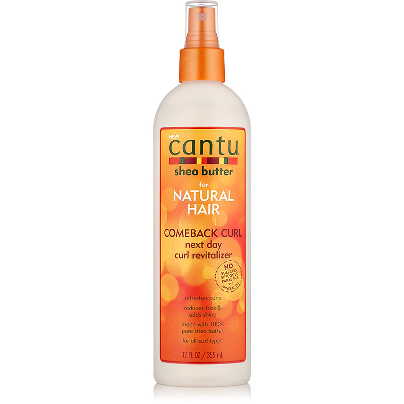 Cantu Shea Butter Natural Comeback Curl Next Day Revitalizer 12oz