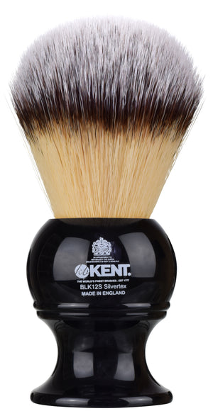 Kent EXTRA LARGE SYNTHETIC BLACK SHAVING BRUSH BLK12S