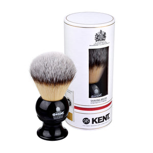 Kent EXTRA LARGE SYNTHETIC BLACK SHAVING BRUSH BLK12S