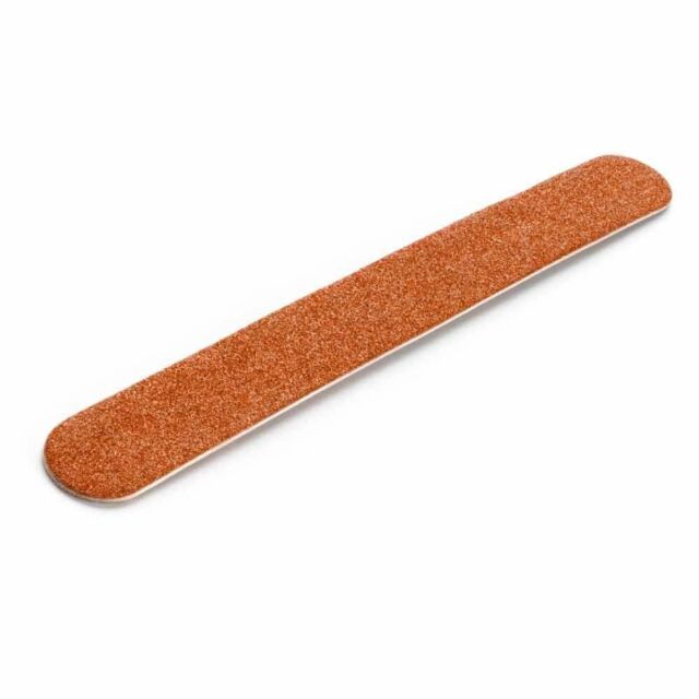 THE EDGE WOODEN EMERY BOARDS NAIL FILE 100/240 - acrylic gel natural