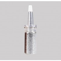 THE EDGE LARGE NAIL ART SILVER GLITTER