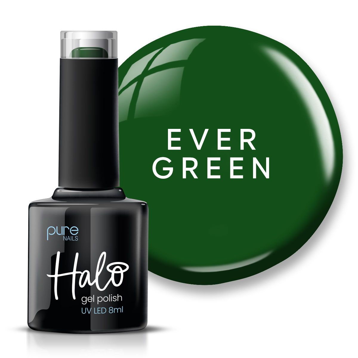 Halo Gel Polish Winter Warmers 8ml Ever Green